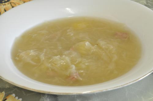 Jak uvařit kyselica fit- polévka z kysaného zelí? Snadné recept, připravený za Do 30 minut